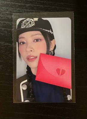 ITZY motto MAKESTAR Face-to-Face Event Photo Card Ryujin