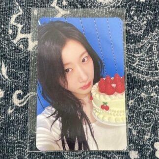 ITZY Chaeryeong Photo Card motto makestar