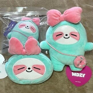 WDZY ITZY LYA Lia Plush Pouch Mascot Official Korean Merchandise