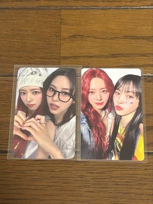 itzy Ryujin Yuna Photo Card Fan Meeting Algorithm Unit Chemi