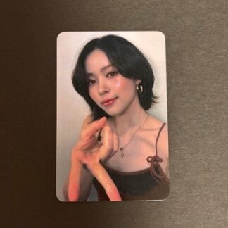 ITZY Ryujin Bonus Photo Card bdm Motto