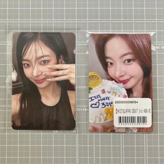 ITZY LIA Photo Card (GOLD Era / Japan Debut 3rd)