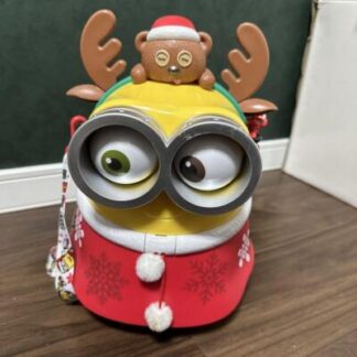 Minion Bob Popcorn Bucket Reindeer Santa Ver. Universal Studios Japan USJ