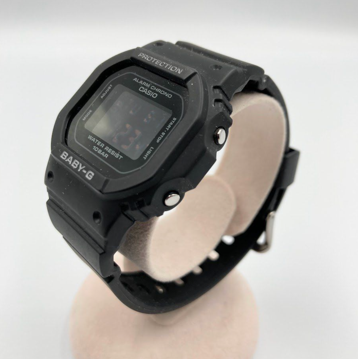 Casio Women's Digital Watch Baby-G Chronograph Black Resin Strap BGD-565-1CR - Image 2