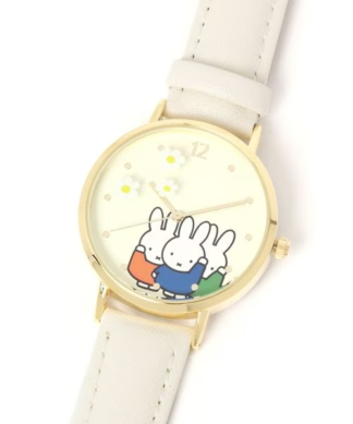 Dick Bruna Miffy collab Ivory Round Watch Japan
