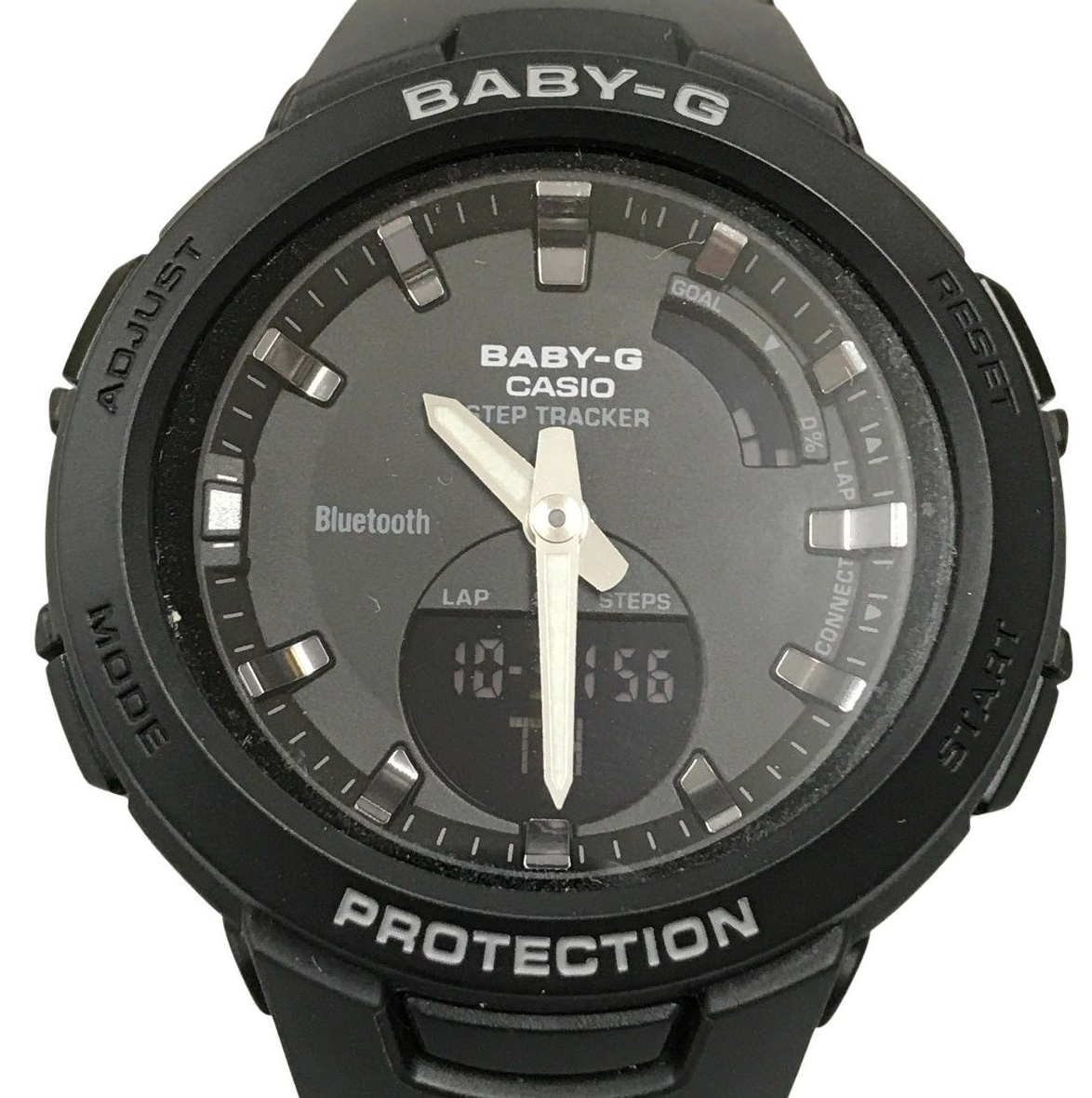 Casio Baby-G BSA-B100-1AER Digital G-Squad Bluetooth Step Tracker Watch