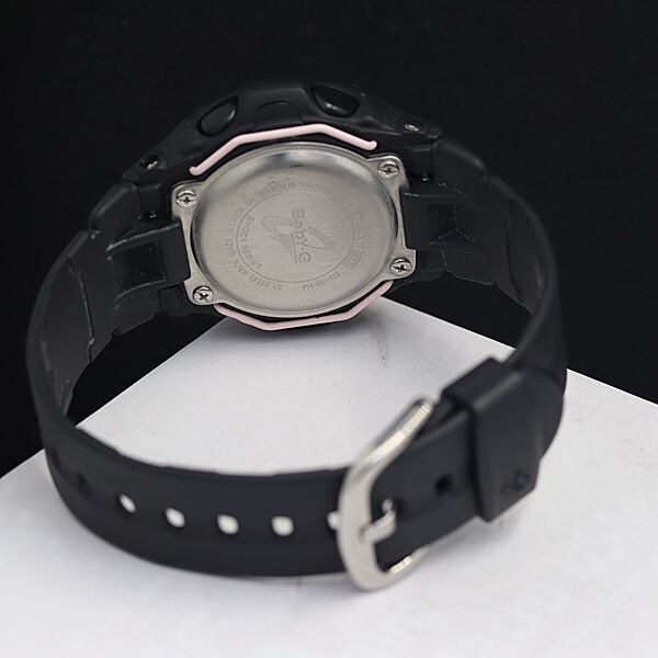 Casio Women's Watch Baby-G World-Time Digital Dial Black Resin Strap BG169M-1 - Image 4