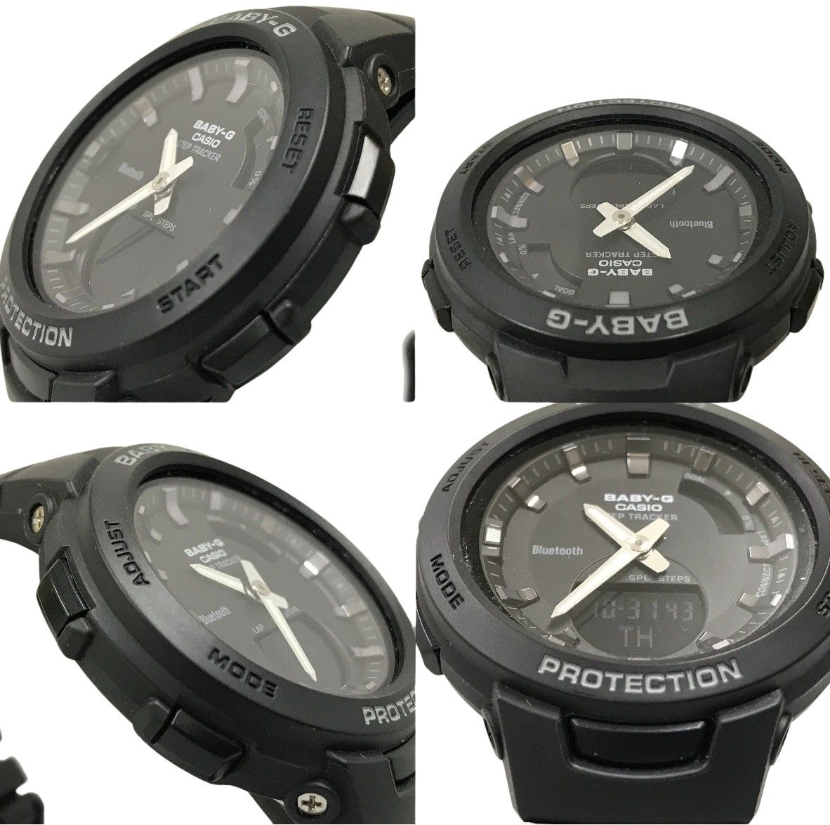 Casio Baby-G BSA-B100-1AER Digital G-Squad Bluetooth Step Tracker Watch - Image 8