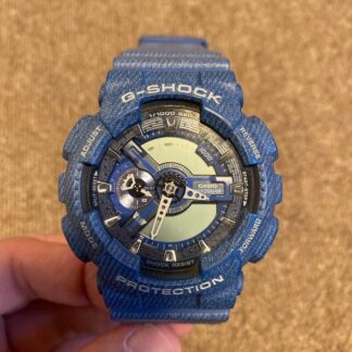 Casio G-SHOCK Denim GA-110DC-2AJF Magnetic Resistance Analog-Digital 200m Watch