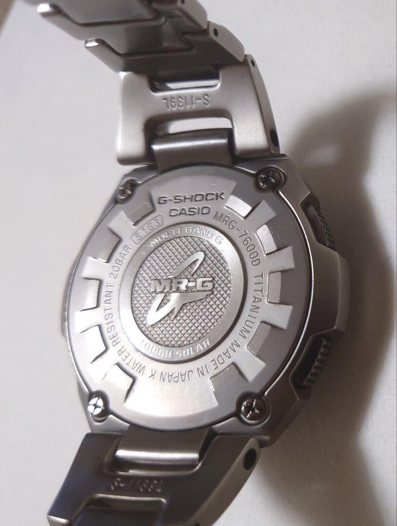 CASIO watch G-SHOCK MR-G MRG-7600D-1BJF Men’s Watch in Box used - Image 3
