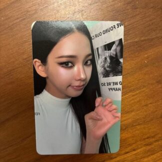 aespa Karina LEMONADE can version Photo Card