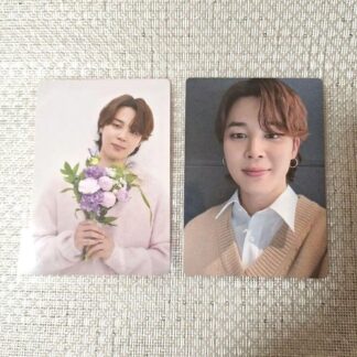 BTS JEEMIN Official Fanclub Mini Photo Card Set of 2