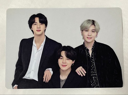 BTS PTD Mini Photo Card JIN JEEMIN SUGA Official