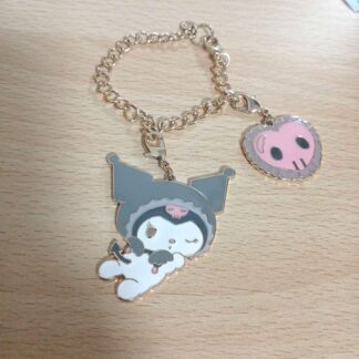 Sanrio vis metal charm Kuromi