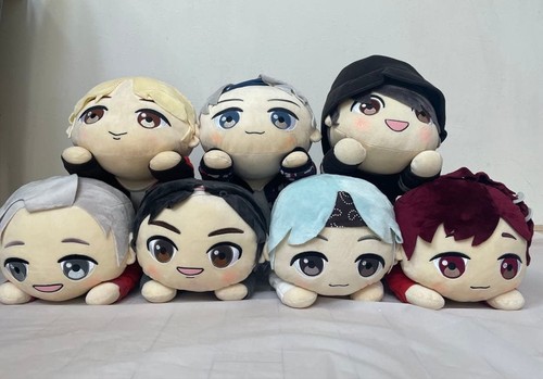 BTS TinyTAN Lying Down Plush Toy Set of 7 Mega Jumbo