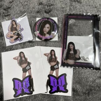 aespa Can Badge Keychain Pouch Sticker Set Ningning