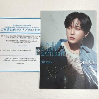 Stray Kids Biore UV Mini Poster Changbin