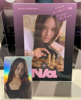 izna JEEMIN Olyang Popup Hologram Photo Card Frame Photo Set