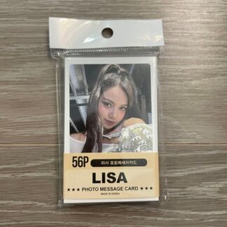 BLACKPINK Lisa Message Card 56 pieces
