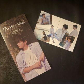 ASTRO Cha Eun-woo Afterimage Photo Exhibition Print Collage Pamphlet