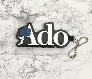 ADO Rubber Keyholder Rubber Strap Ball Chain