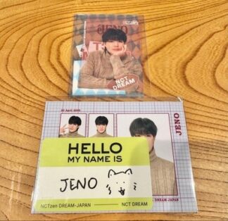 NCT DREAM JENO Photo Card and Clear File Set