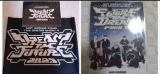NCT DREAM DREAMPERSONA 4 Seoul Concert Bonus Tour Towel & Message Card