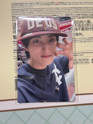 NCT DREAM dreamiez Mark Sitting Plushie Photo Card